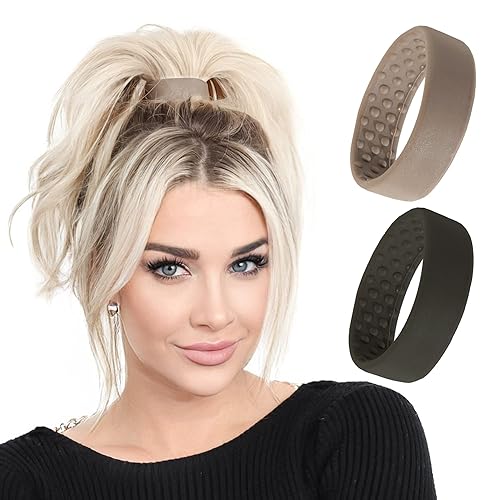 PONY-O mediano para cabello fino a normal o ligeramente grueso PONY-O Revolutionary - Soporte alternativo para cola de caballo PONY-O - Paquete de PONY-O mediano para cabello fino a normal o ligeramente grueso PONY-O Revolutionary - Soporte alternativo para cola de caballo PONY-O - Paquete de