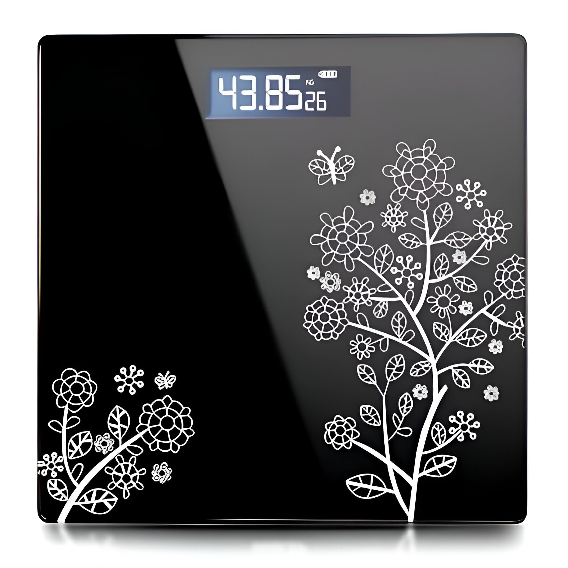 FIXILEON Digital Weighing Scale, LCD Display, Auto On/Off, 180kg Capacity, 5mm Tempered Glass Platform, Black (Batteries is Included)-picture-27