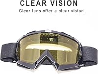 Vista 5 de Gafas para bicicleta de motocross, motocicleta, ATV, lentes para cuatro ruedas todoterreno, gafas de casco de carreras MX