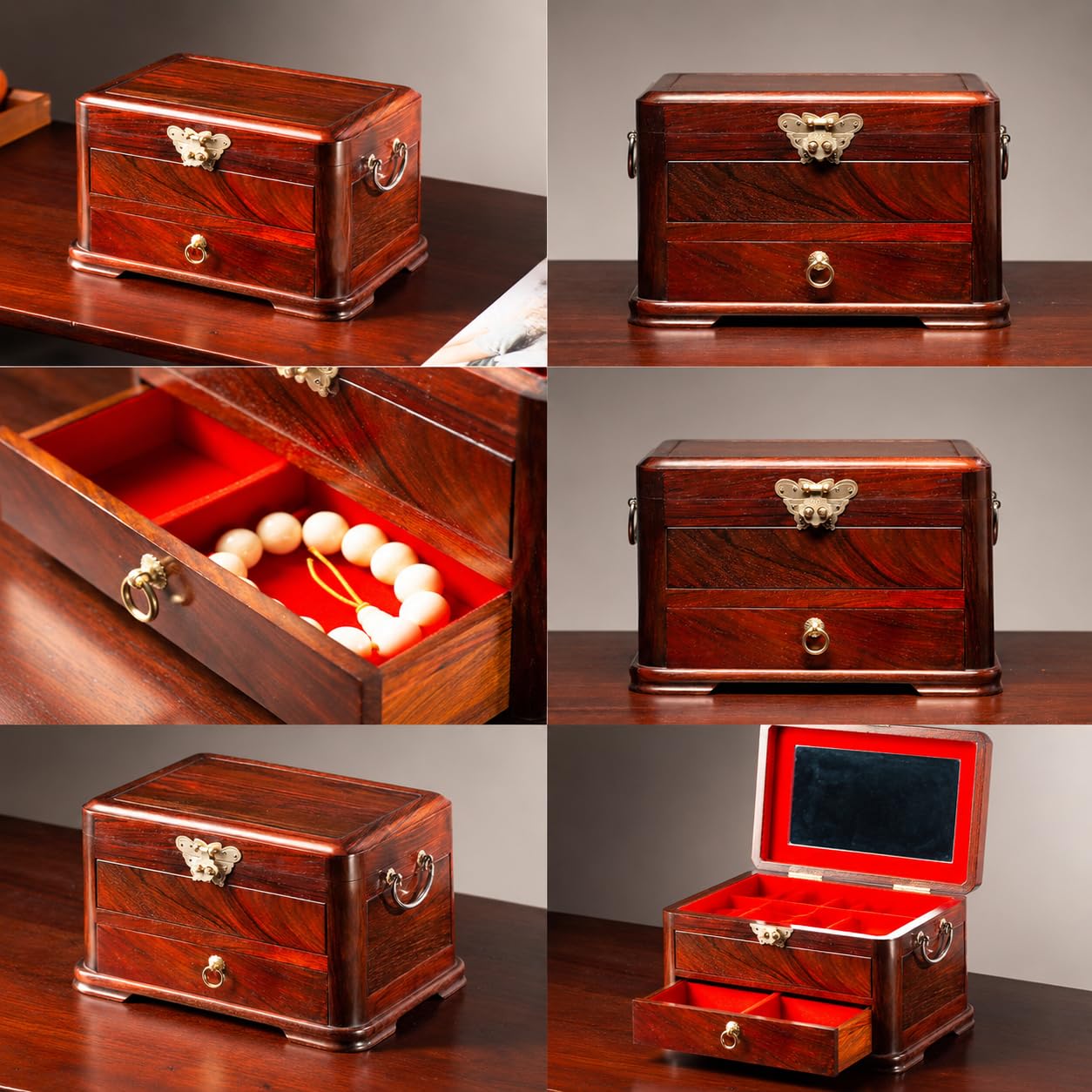 Joyero de Madera Diseño 'Armonía Eterna'