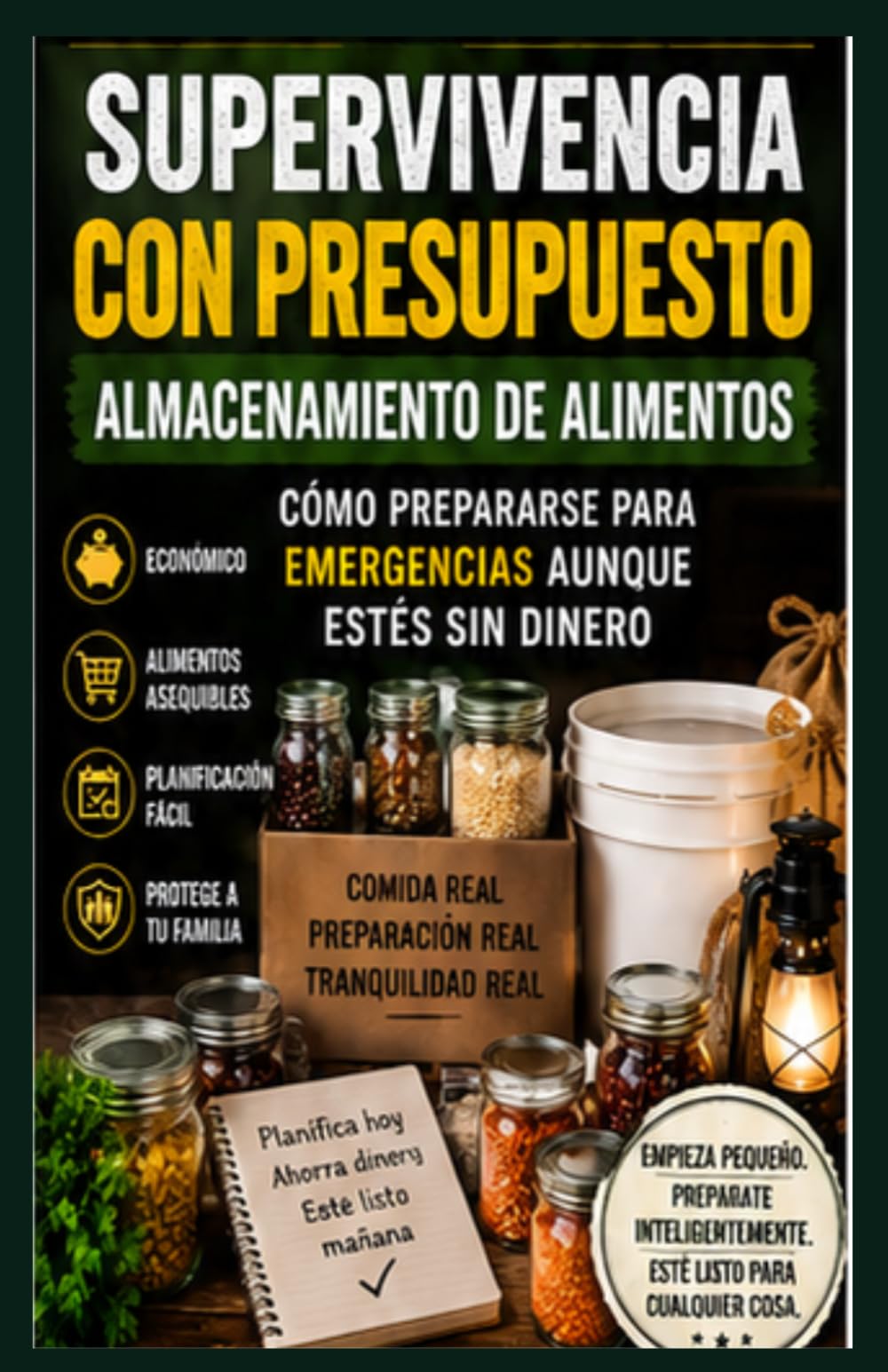 Almacenamiento de alimentos de supervivencia económico: Cómo prepararse para emergencias incluso si estás sin un duro
