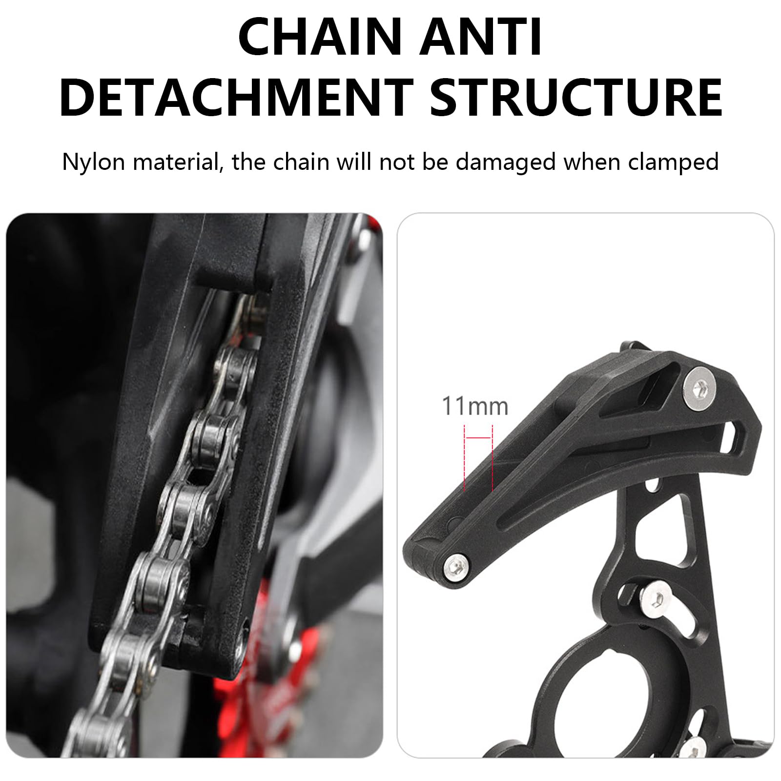 Guida Catena, Guida Catena Bicicletta MTB ISCG05 ISCG03 32-38 Denti Guida Catena Protezione In Lega Di Alluminio Per Biciclette Per La Maggior Parte Delle Biciclette Bici Da Strada Mountain Bike