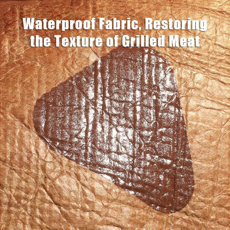 BBQ Meat Shaped Shoulder Bag,Cosplay Monster Roast Meat for Hunter’s,Gift for LARP Enthusiasts4