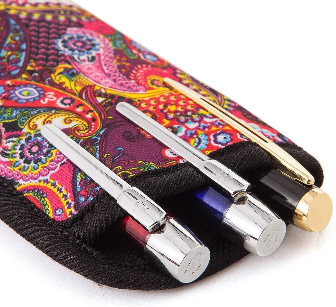 TRIUMPH VISION 3 Pack Reading Glasses Pouch - Soft Eyeglasses Bag Portable Cloth Eyewear Case - Image 6