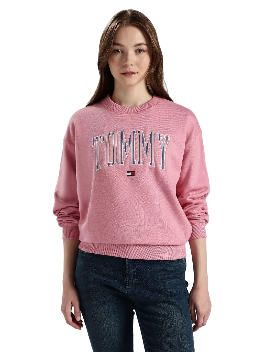 tommy hilfiger Regular fit Cotton Crew Neck Sweatshirt-picture-38