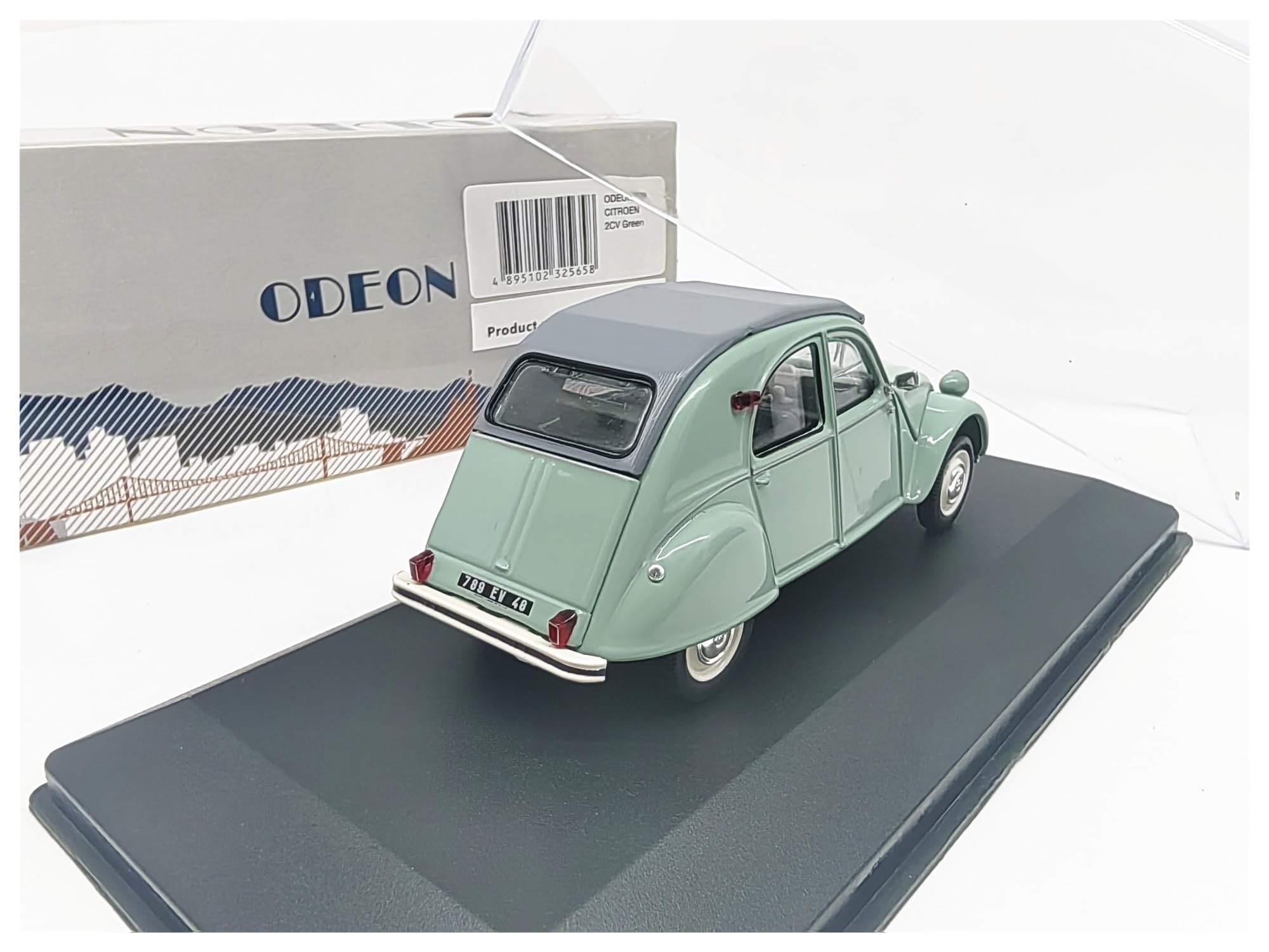 Amazon | ミニカー シトロエン 2CV 1964 1:43 合金製自動車モデル 完成