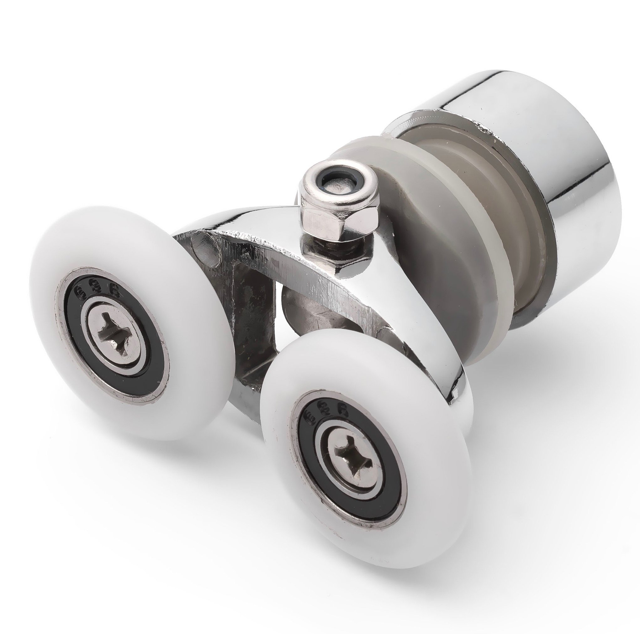 Rouleaux de douche A7 pour réparer une porte coulissante coincée, roues de 23mm