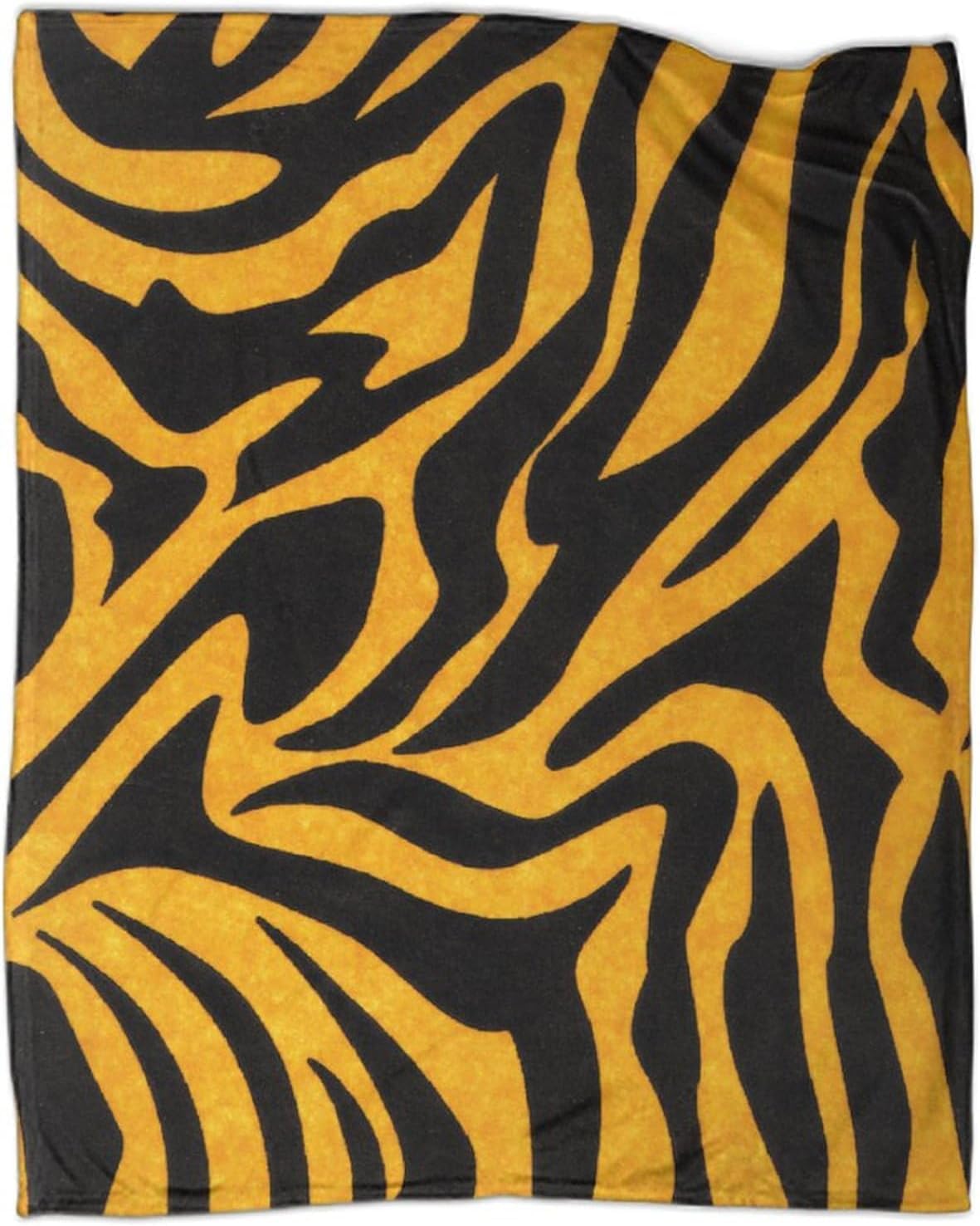 Couverture Polaire 180 x 220 cm Jaune, Plaid Polaire Imprimé Léopard Couverture 3D Imprimée Flanelle Blanket Literie 2 Personnes, Couvertures Doux et Chaude pour Canape Lit D1763
