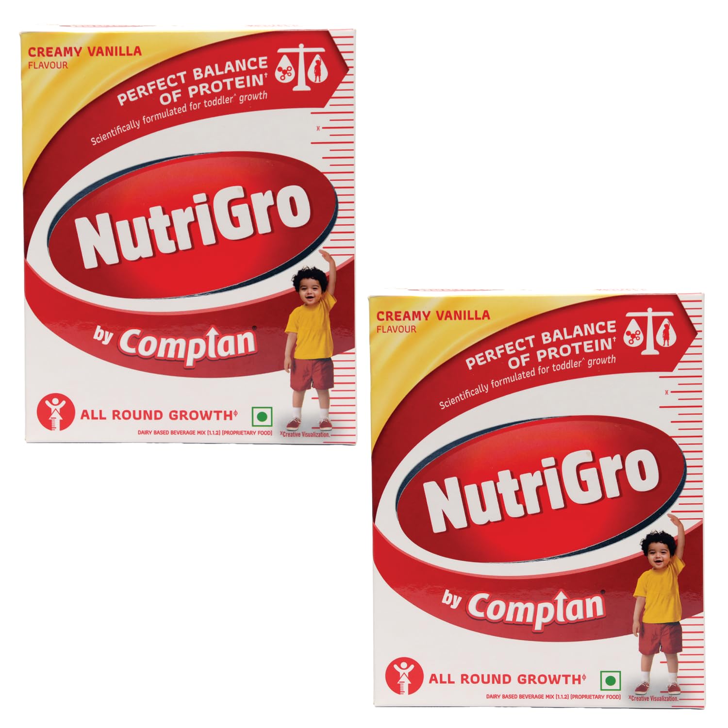 Complan Nutri Gro Nutritious Drink For Kids (2 To 6 Years), Milk Based Drink With 33 Essential Vitamins & Minerals (200G Pack Of 2)-Creamy Vanilla (B0D31SPR69) Amazon Price History, Amazon Price Tracker
