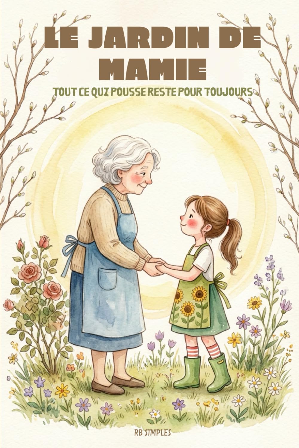 Histoire du soir - Le jardin de mamie: Livre enfant 5-8 ans: Tout ce qui pousse reste pour toujours