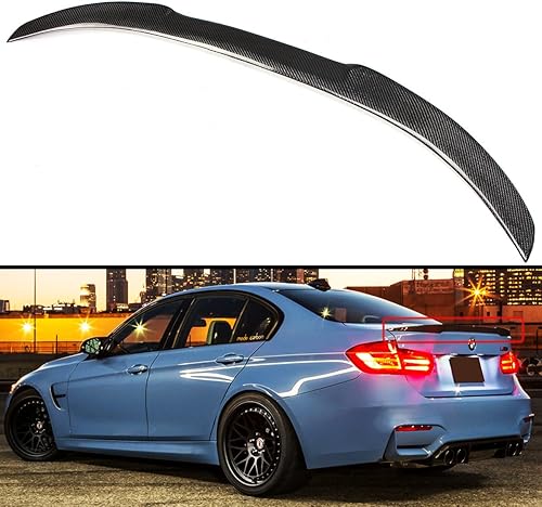 Alerón para camioneta de fibra de carbono estilo M4 para 2013-2016 BMW F30 328i 335i & F80 M3