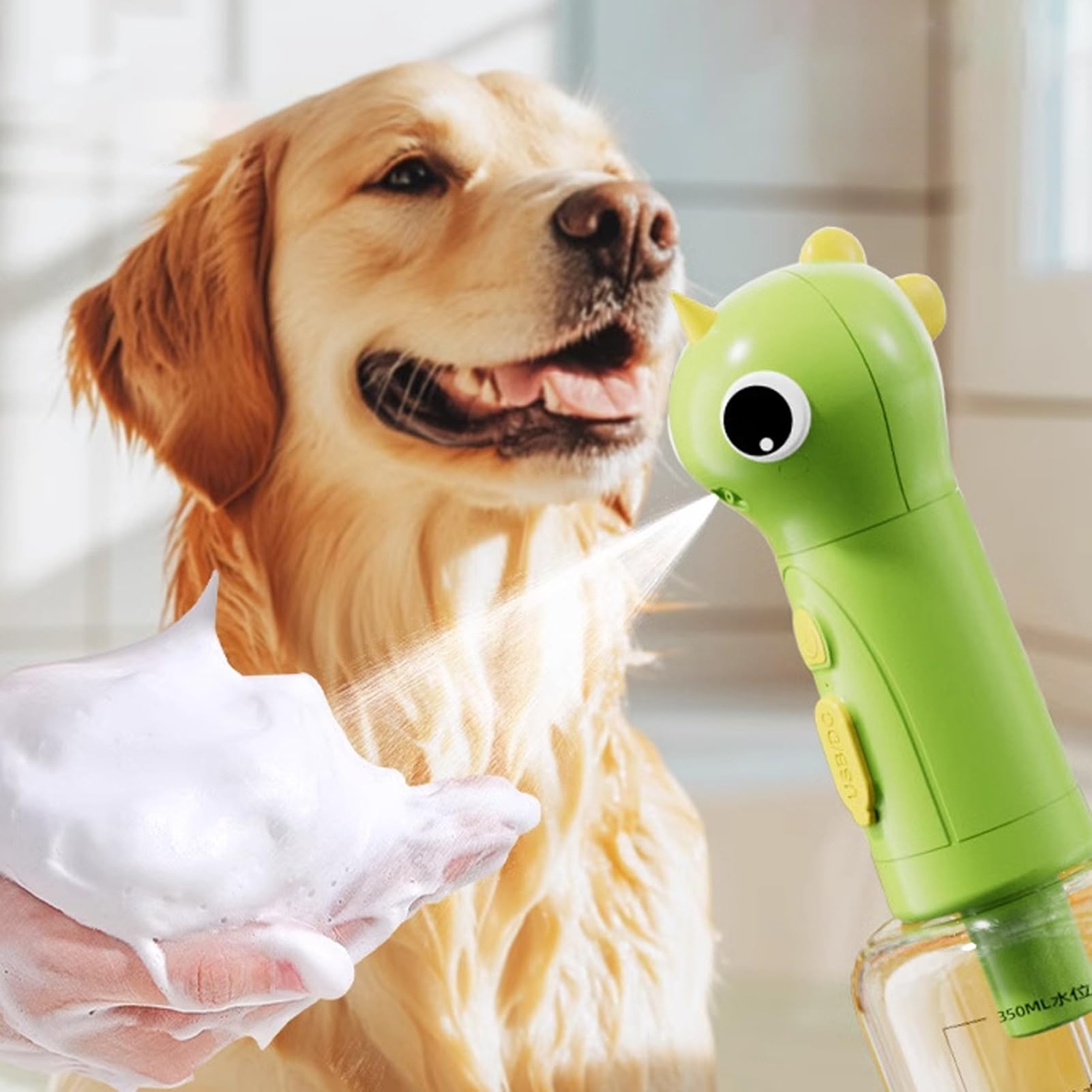 Hundeschaum – Seifenspray für Katzenschaum mit Präzision und effizienter Pflege für Katzenwelpen Dusche