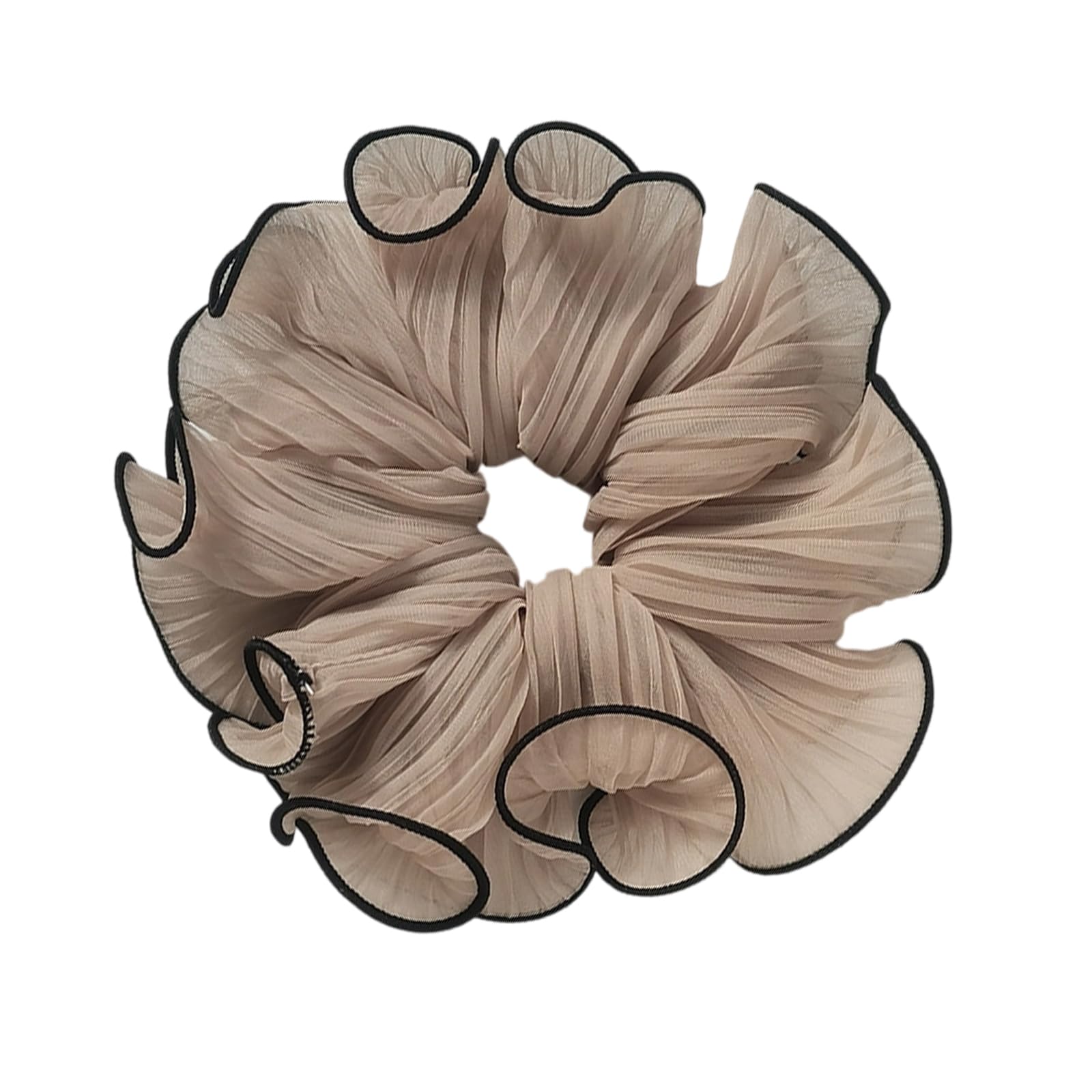 Fentency Ruched Scrunchies Thick Oversized Hair Scrunchy Elegant Hair Rope Scrunchy Women Ponytail Holder