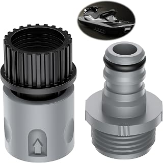 Quick Connect Flush Kit for Sea-Doo, Kawasaki, Yamaha, Honda & Jet Ski - Universal Garden Hose Flush Adapter for PWC, Boat & Outboard Motors