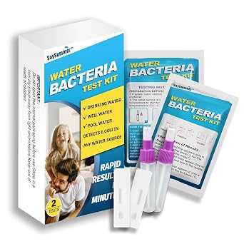 Water Bacteria Test Kit for Drinking Water Results in 15 Minutes Coliform Bacteria Water Test Kit 2 Counts for Any Water Source Including Well Water Pool Water