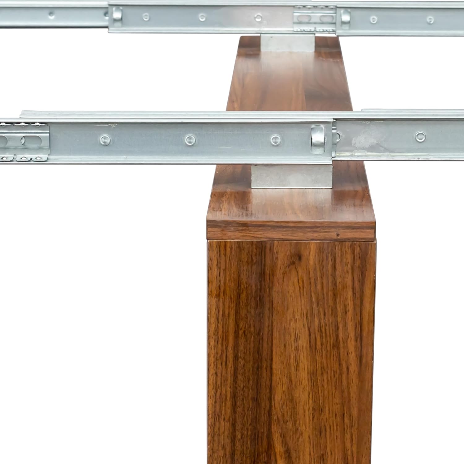 Modern 8-12 Person Extendable Dining Table, MDF Wood, 98.43x36.61x39.37 inches, Kitchen/Living Room/Office Table