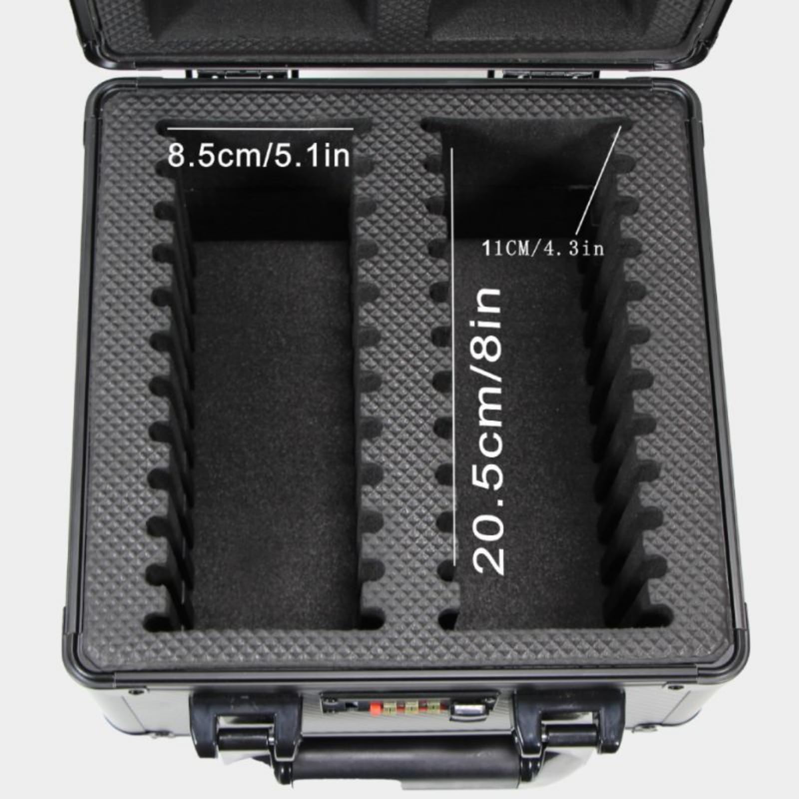 Estuche Doble para Tarjetas PSA BGS Caja Expositora para Cartas Certificadas Organizador con Combinación Cubierta Transparente Adecuado para Coleccionistas Ferias Hogar Oficina