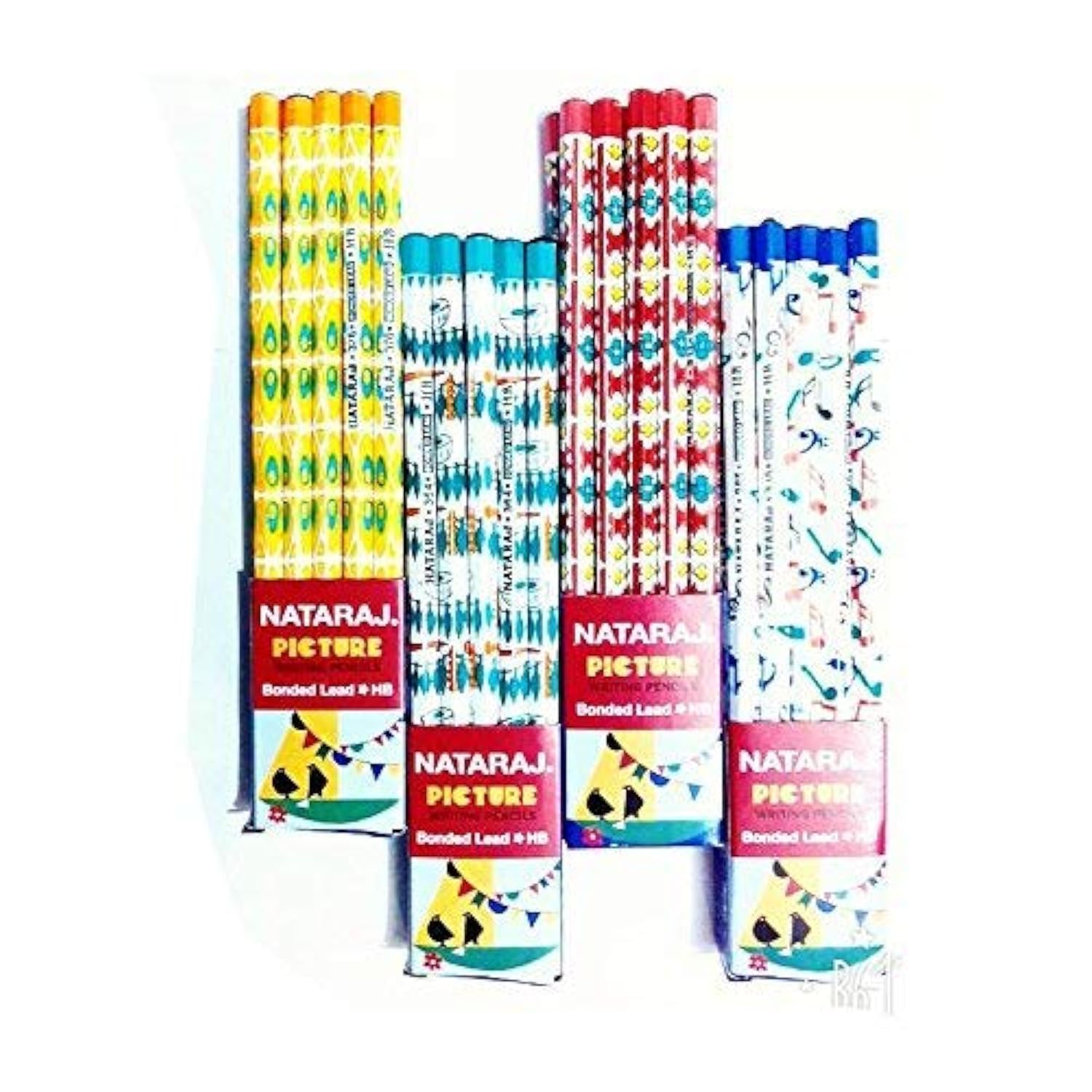 Nataraj Picture Pencil- Pack Of 10, Black , Pack Of 1