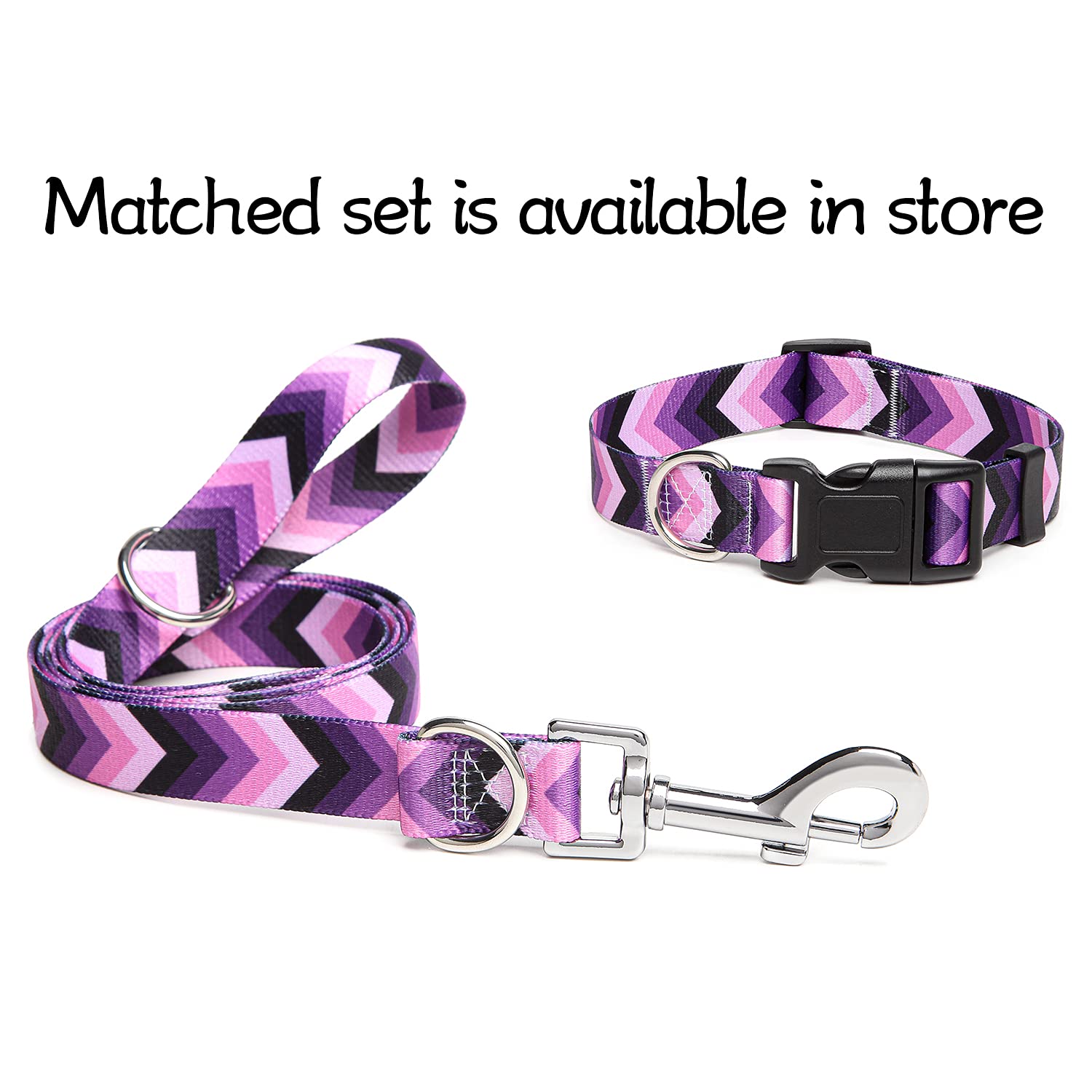 Adjustable Dog Collar with Patterns, Ultra Comfy Soft Nylon Breathable Pet Collar for Small Medium Large Dogs (L, Floral Orange) — view 122