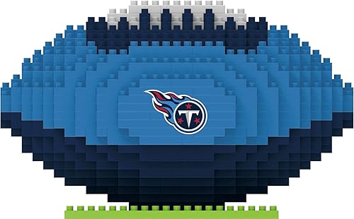 Miniatura 30 de FOCO NFL BRXLZ - Rompecabezas de pelota de fútbol unisex 3D con logotipo del