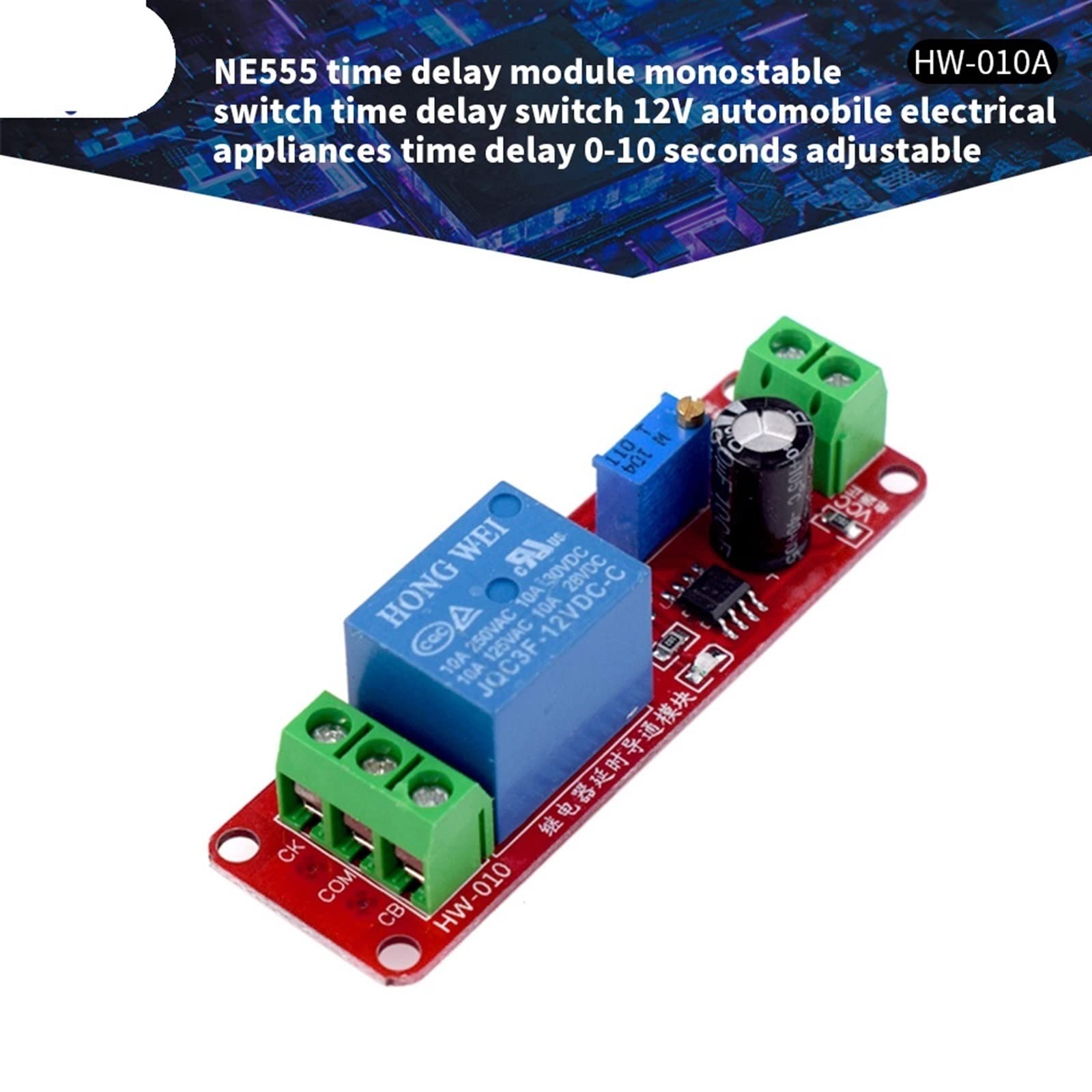 Time Timer Digital Kitchen Timers DC 5-24V Delay Relay Shield NE555 ...