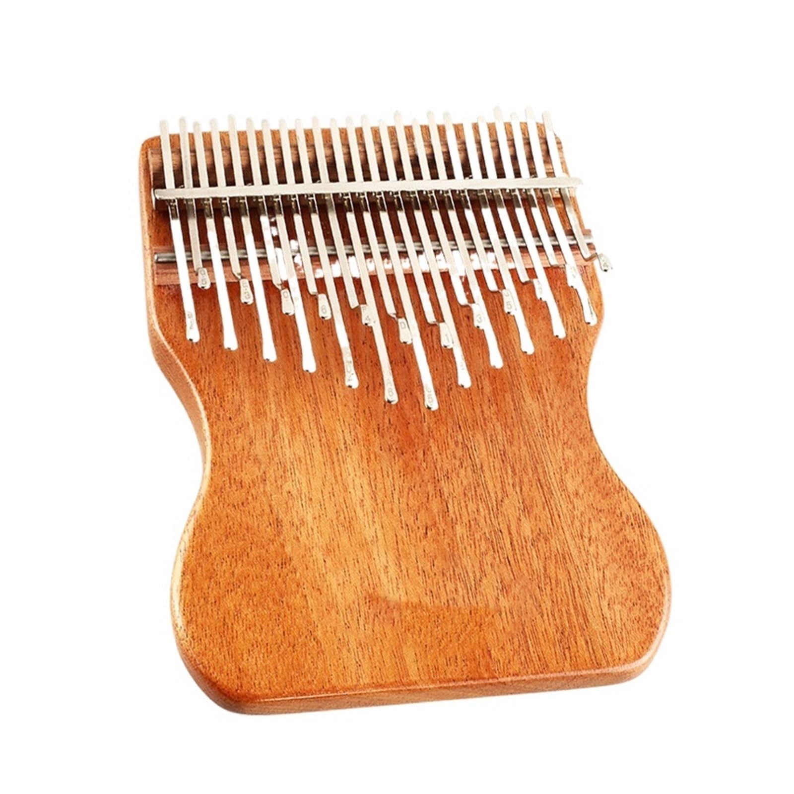 Kalimba Deska typu mahoń w kolorze drewna 24-tonowy fortepian kciukowy Kalimba przenośny instrument muzyczny dla początkujących