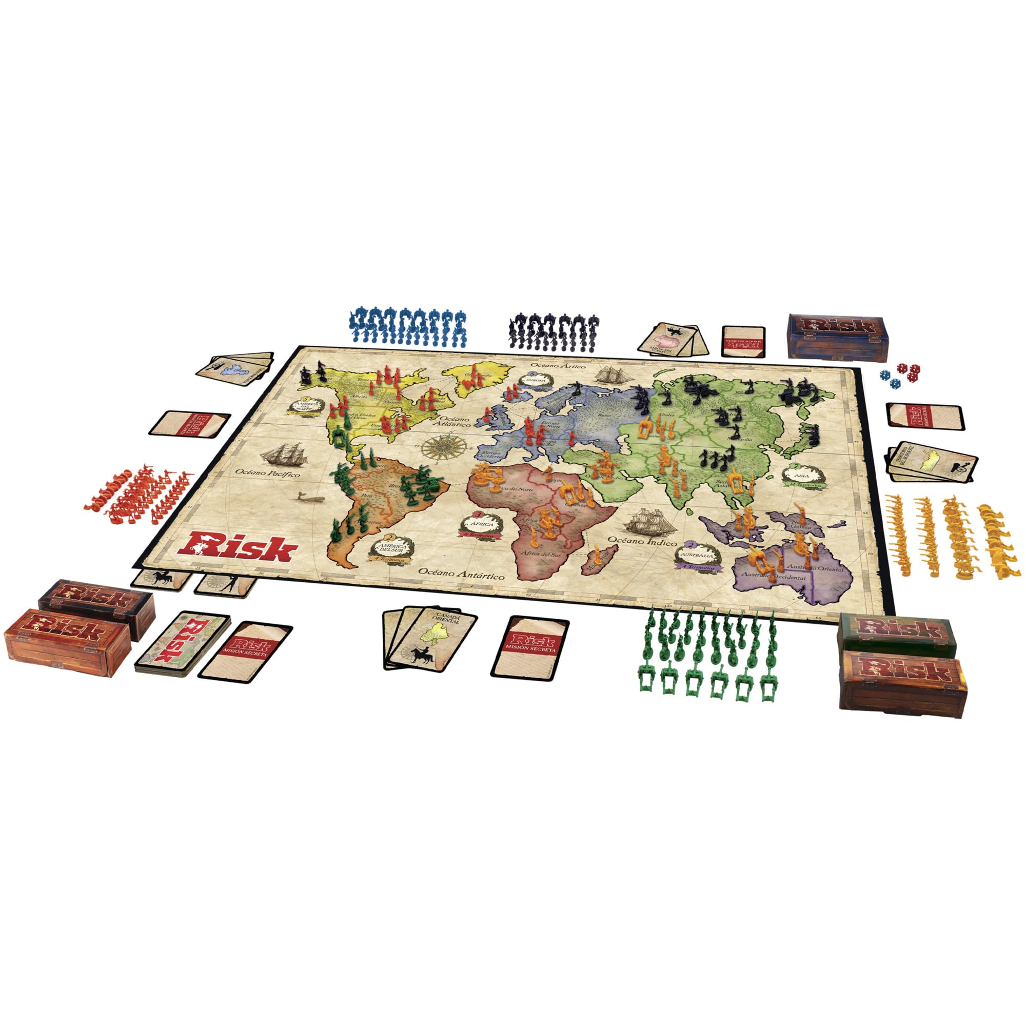 Hasbro Jeu - risques - Version Anglaise