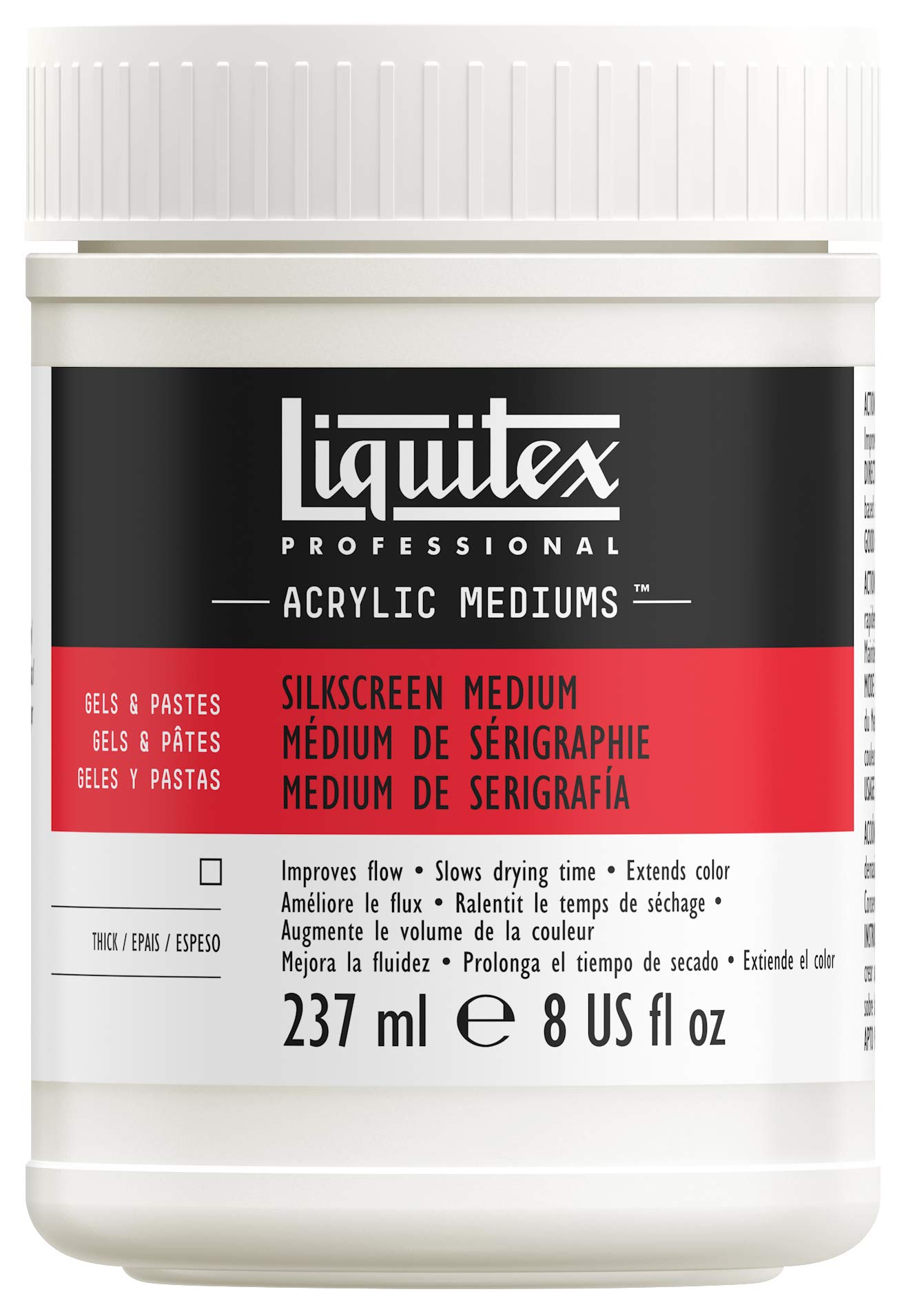 Liquitex Professional Acrylic Medium for Arcylic Paint, Silkscreen, 237 ml