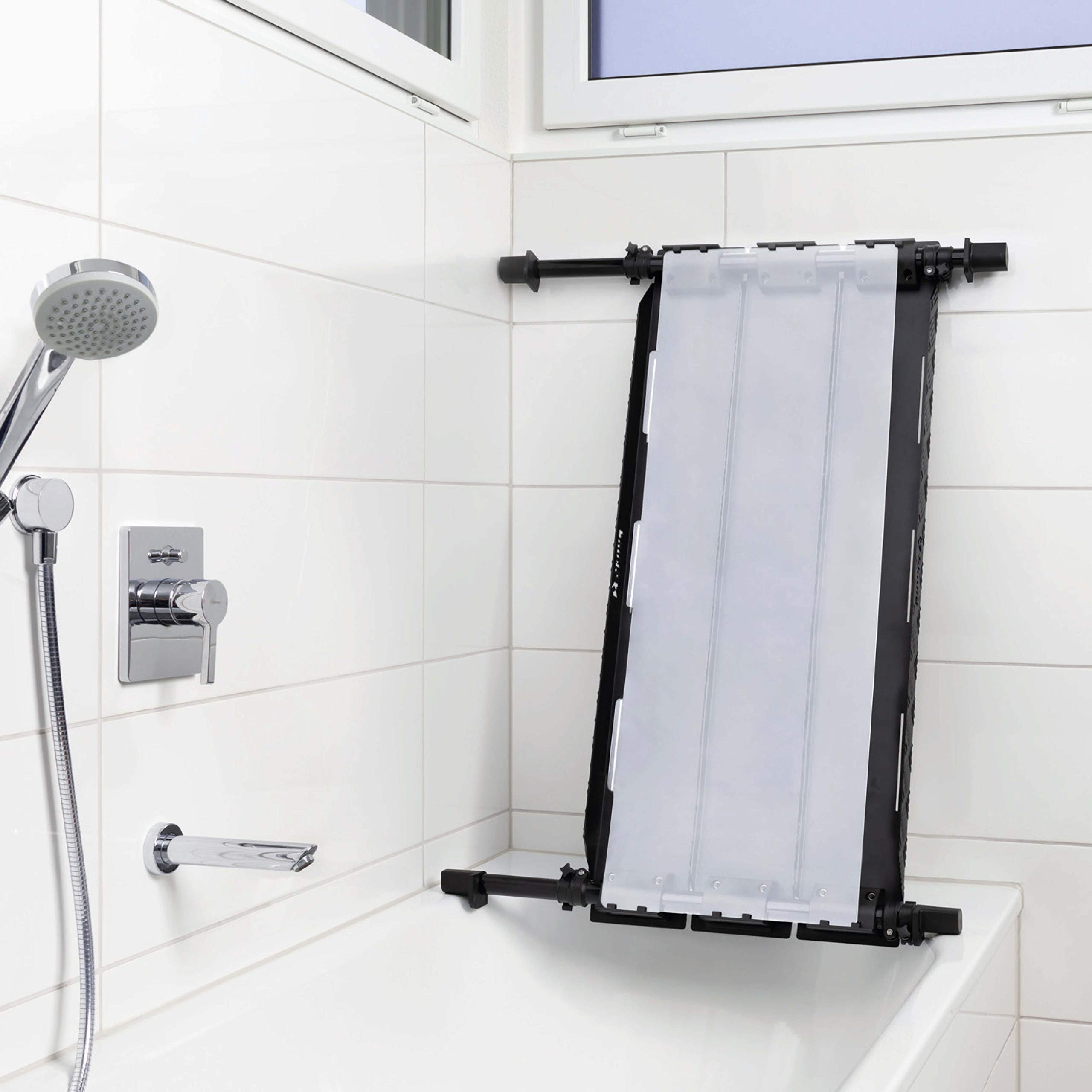DogShower - Aus Aluminium - Hundedusche für Ihre Badewanne zur optimalen Pflege Ihres Hundes Hundehygiene - Hundepflege - platzsparend (XL)