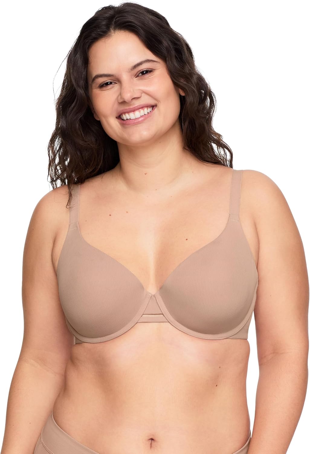 Warner's Womens Warners Women's Cloud 9 Super Soft Ribbed Underwire with Lift Bra - Image 2