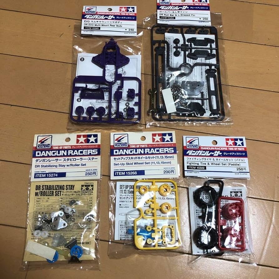 Amazon.co.jp: タミヤ ダンガンレーサー パーツ5点セット : おもちゃ