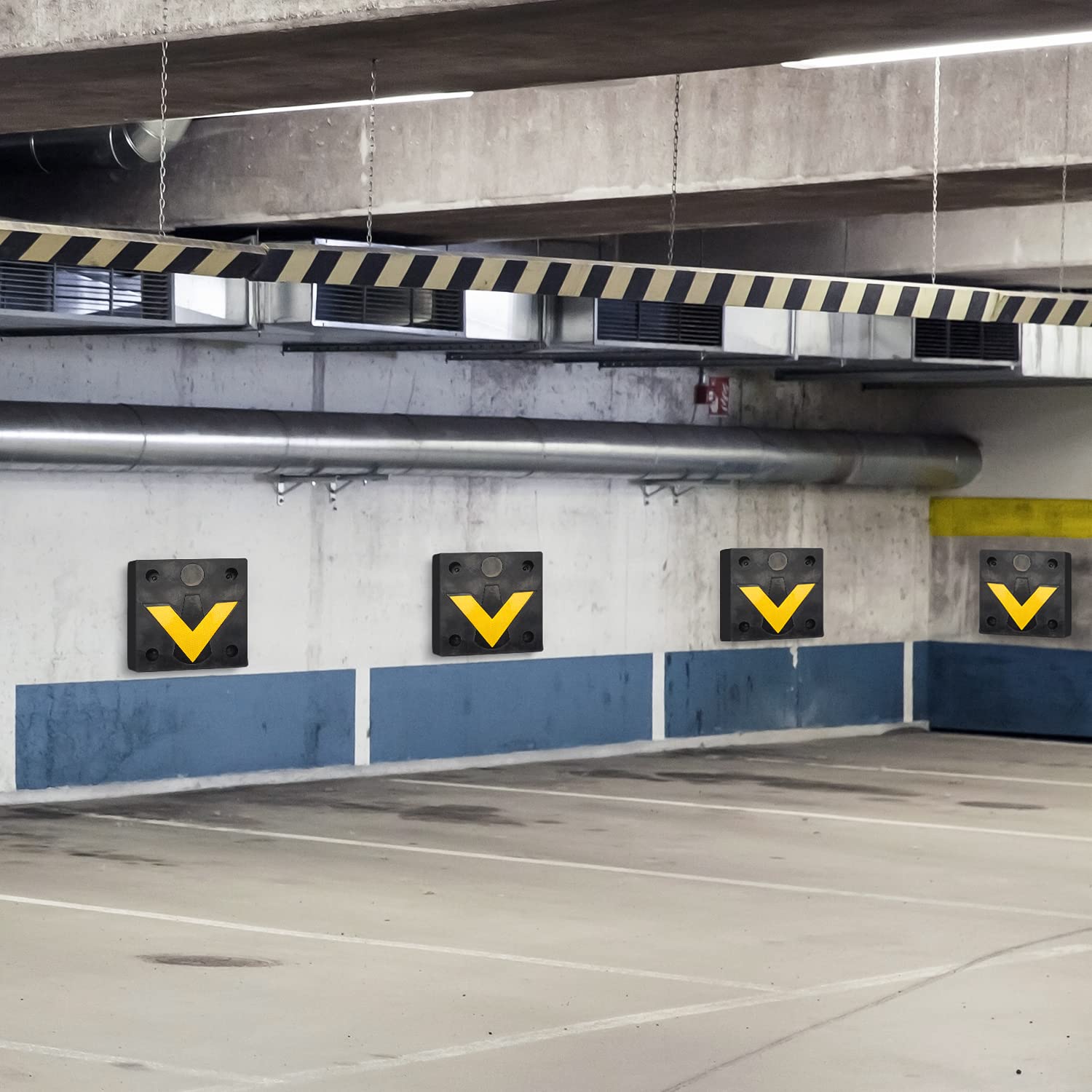 Buy foriy 4 Deep Molded Rubber Dock Bumper Square Duty Rubber Extruded