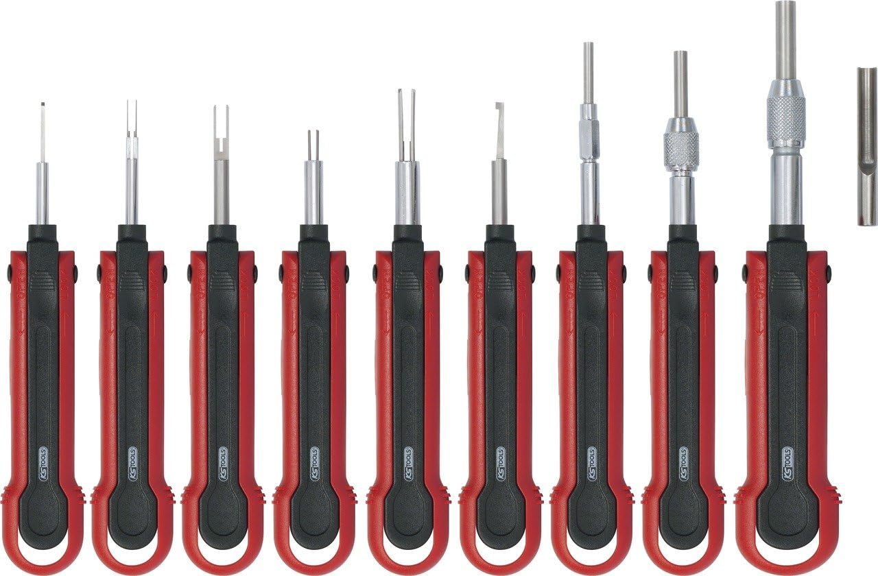 KS TOOLS Professional Truck Terminal Extractor Tool, 10 pcs