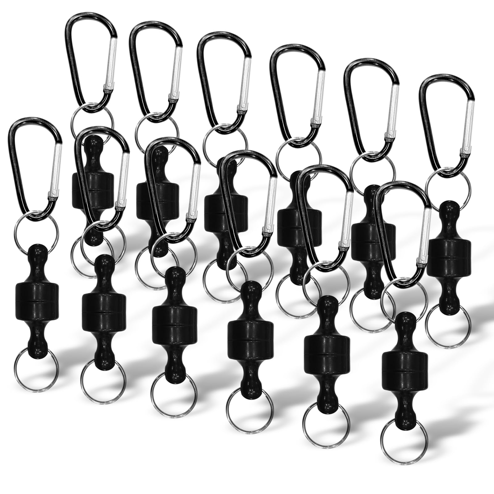 YERGOFE Tent Magnet Hooks for Camping, Quick Magnetic Clip (12)
