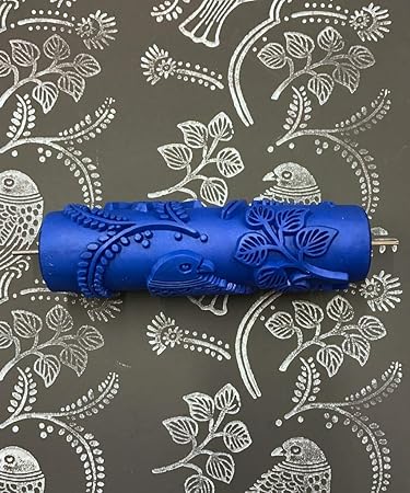 Patterned Paint Roller - Bird of Paradise Pattern - 7