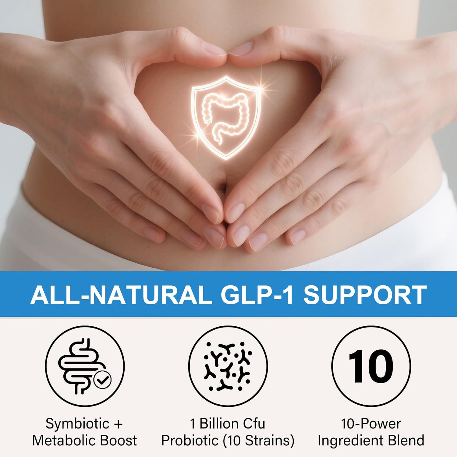 GLP-1 Supplement Support, GLP Activate Natural Formula, GLP-1 Supplement for Metabolic, Energy, GLP-1 Support, Multiple Probiotics & Vitamins- 90 Capsules - Image 2