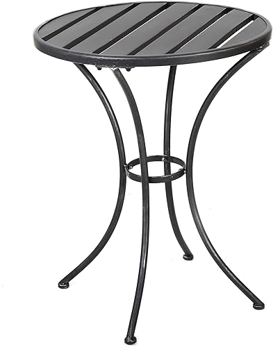 Miniatura 4 de Juego de mesa y sillas para exteriores 3 unidades, Castro, Negro