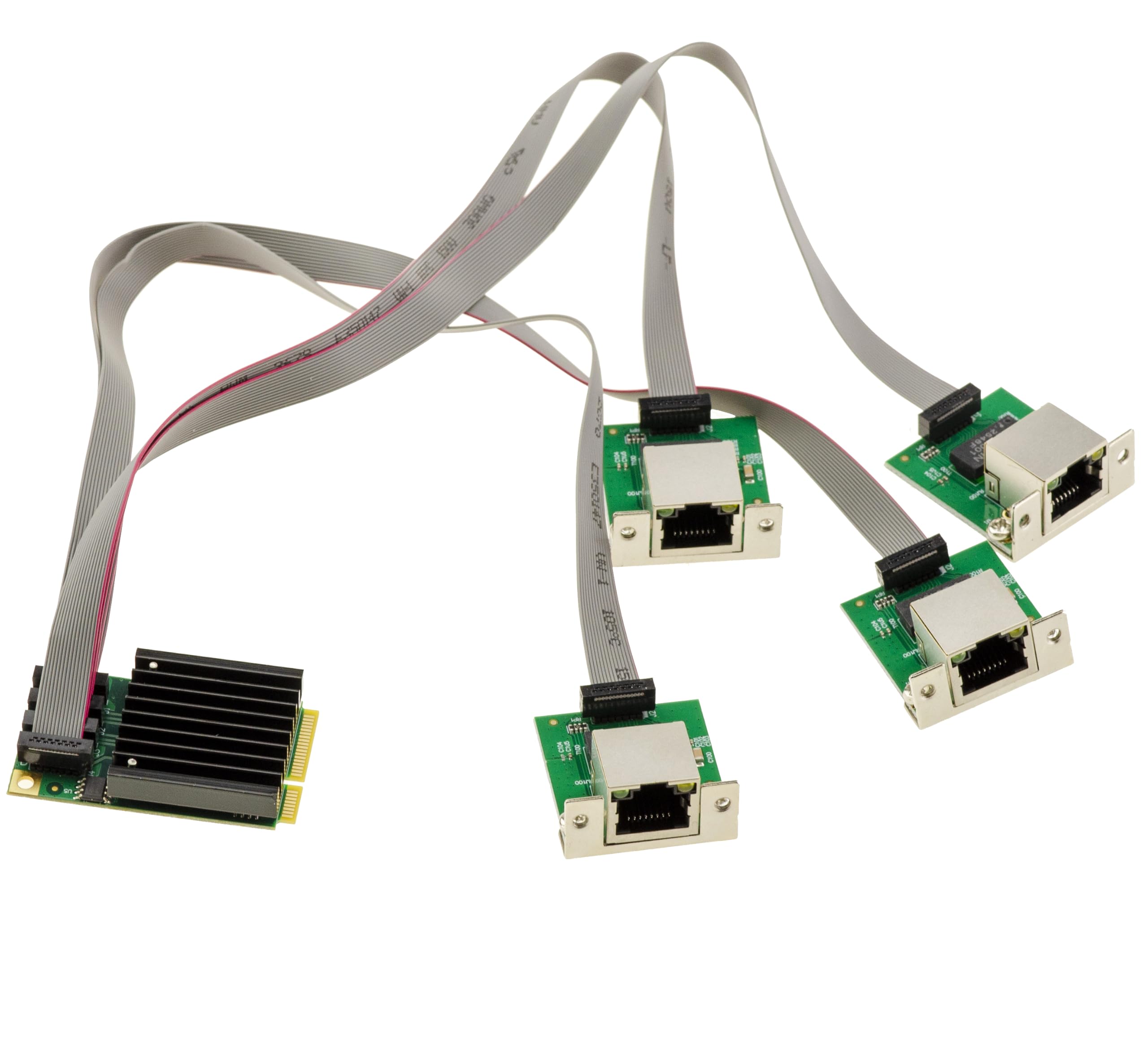 KALEA-INFORMATIQUE Scheda controller di rete Mini PCIe Intel I350-T4 a 4 porte