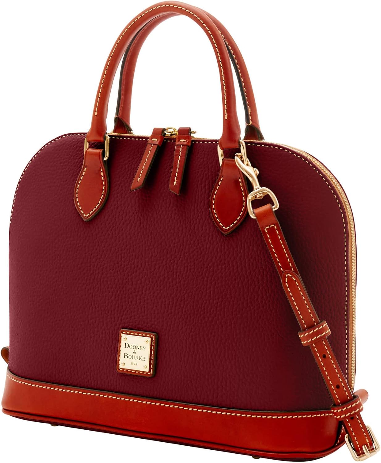 Dooney & Bourke Handbag, Pebble Grain Medium Mail Satchel - Image 2