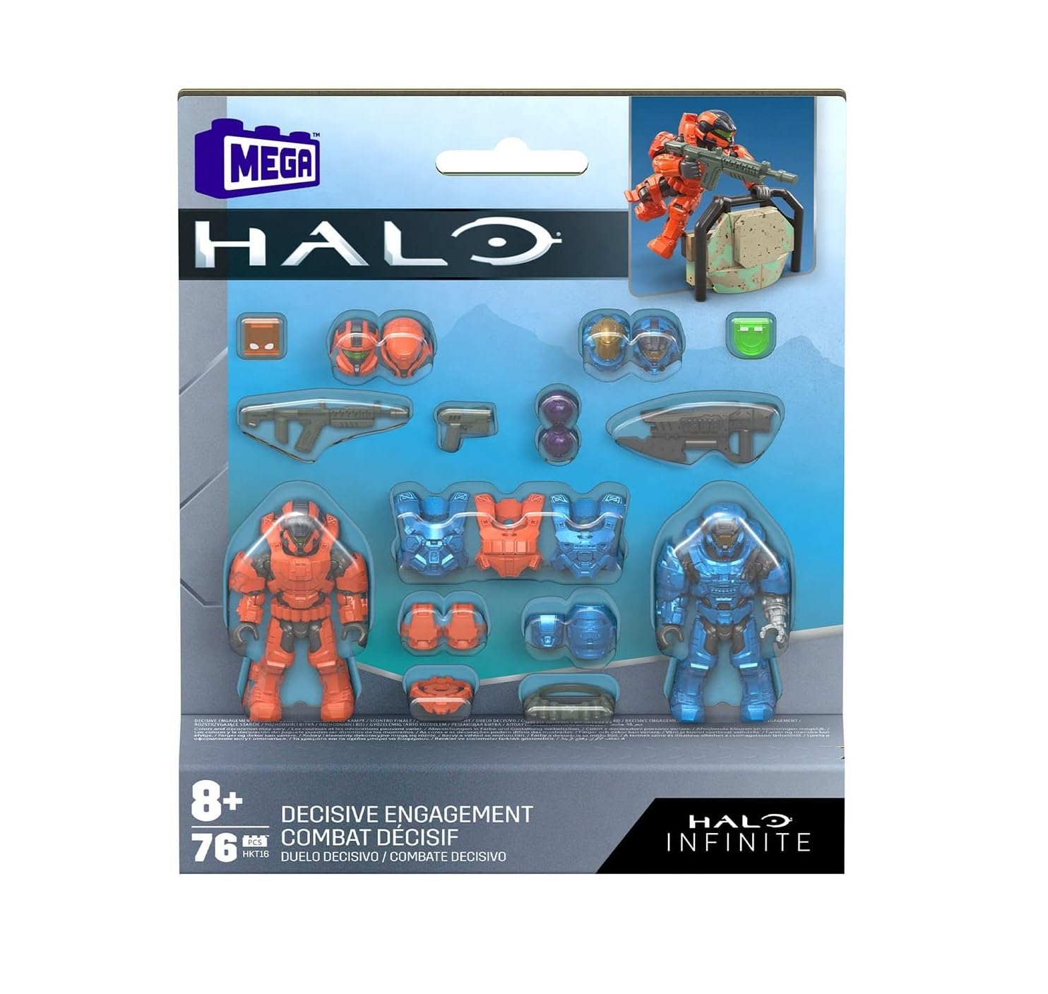 Amazon.co.jp: MEGA Halo Infinite おもちゃ組み立てセット スパルタン