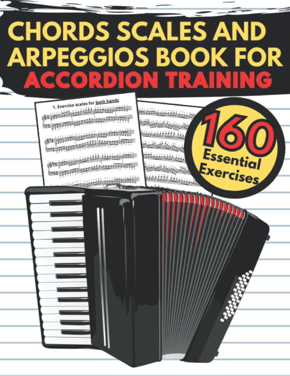 Buy Chords Scales and Arpeggios Book for Accordion Training 160