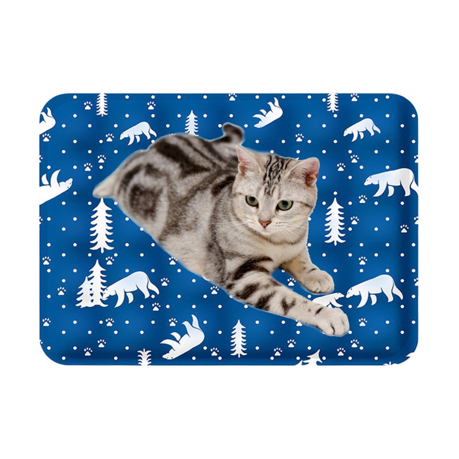 Tapis rafraîchissant pour chat portable, couchage d'été d'intérieur