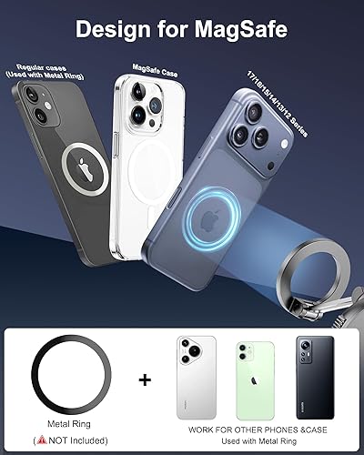 Miniatura 8 de Soporte de teléfono de coche 2 en 1 para Magsafe 28 imanes fuertesSoporte magnético para teléfono de coche 360Soportes de teléfono para tu