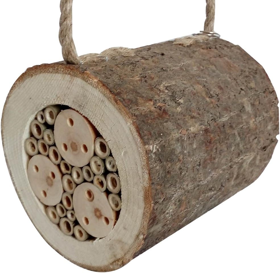 Dehner Natura Insektenhotel Trentino, Ø 15 cm, Länge 17.5 cm