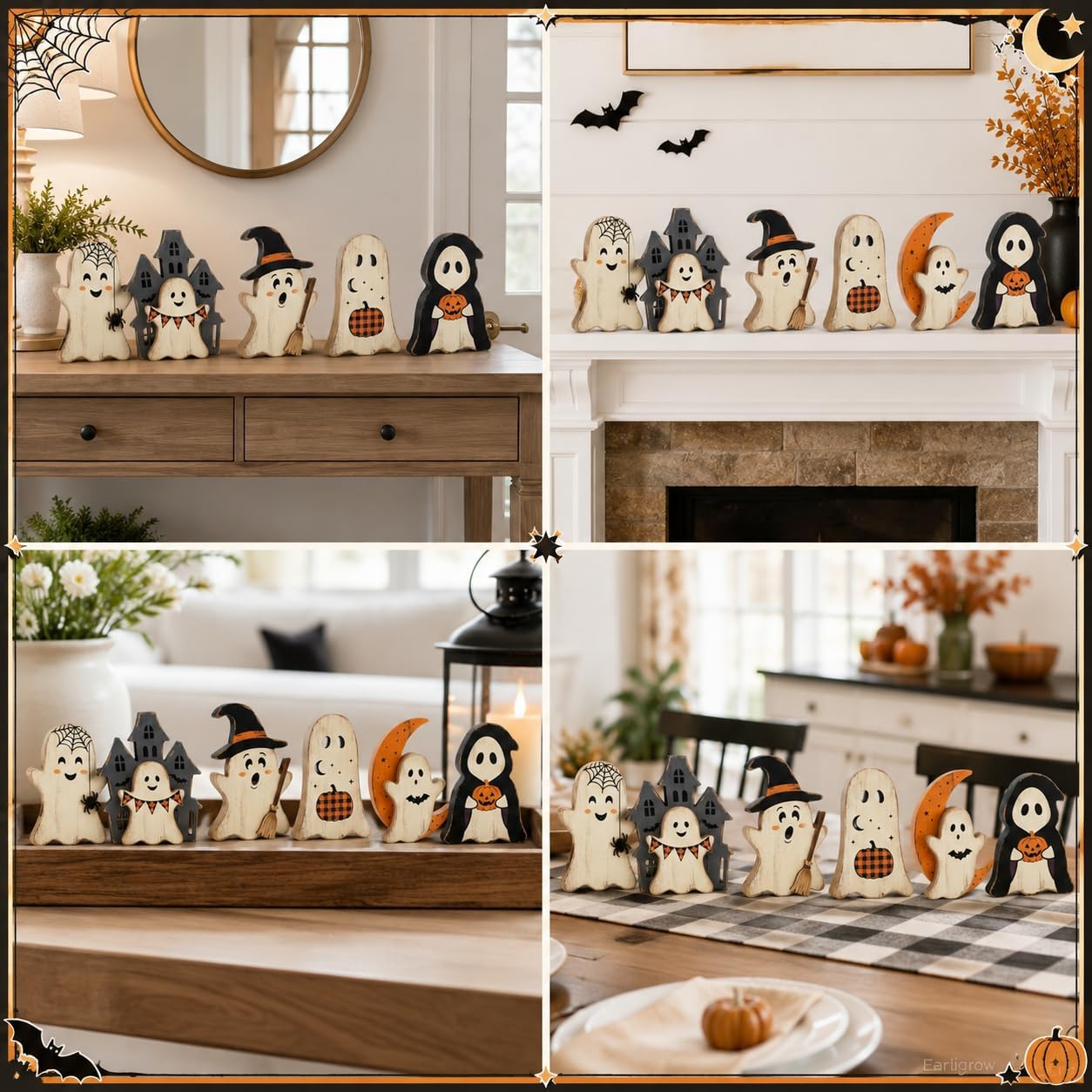 Halloween Ghost Decor Indoor Halloween Decorations for Home