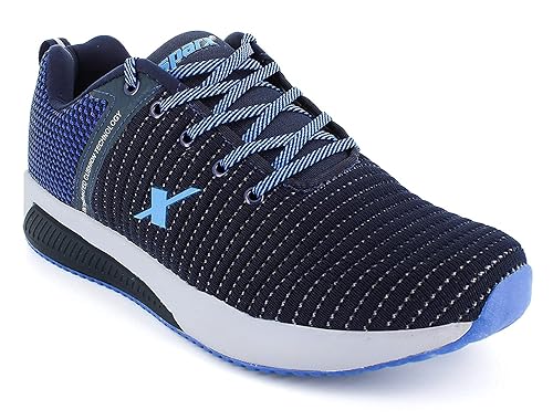 Sparx Mens SM 472 | Enhanced Durability & Soft Cushion | Blue Running Shoe - 6 UK (SM 472)