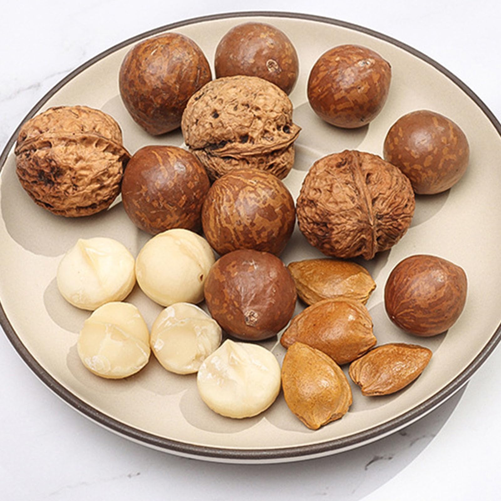 Aprinoci Professionale con Impugnatura Comoda Schiaccianoci generici per Guscio Duro Accessorio Essenziale per Pratico aprinoci per mandorle Macadamia