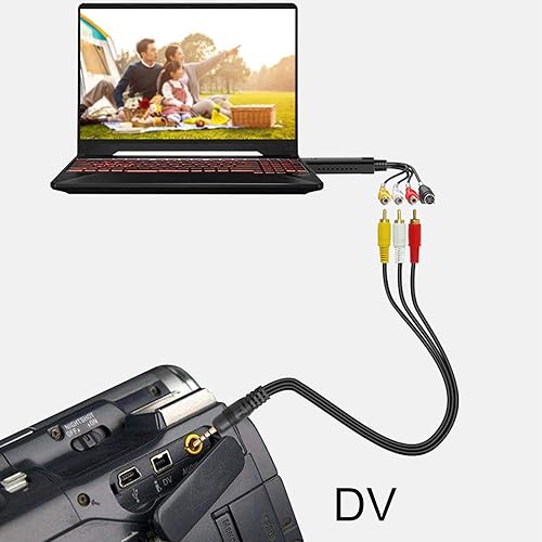 Miniatura 5 de PUSOKEI Tarjeta de captura USB 2.0 AV/Composite y SVideo Audio Tarjeta de captura de vídeo Tarjeta de recogida de vídeo para XP/Vista/7/8/10/Linux