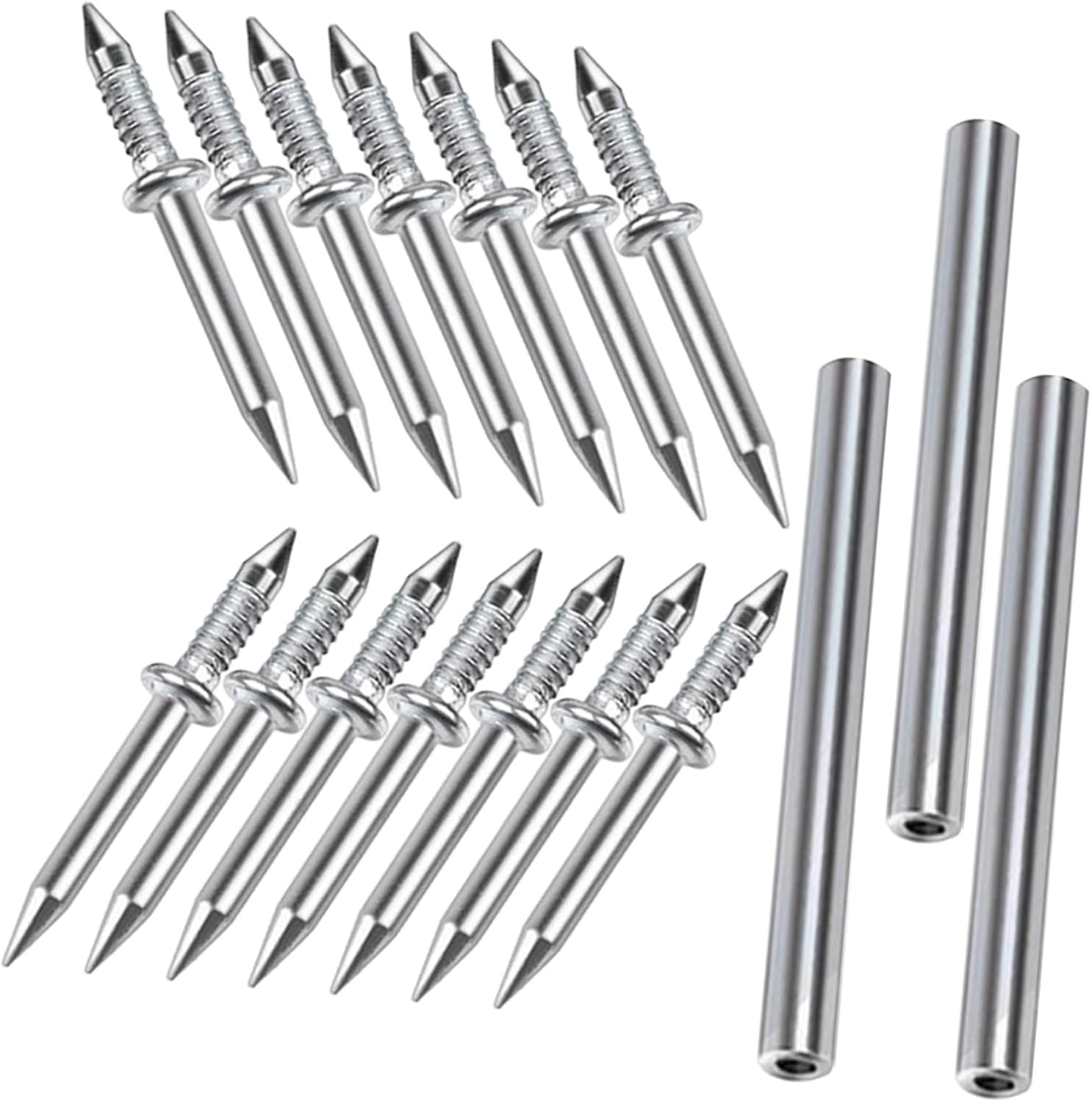 300pcs Double-Head Seamless Nails Nails for Furniture Skirting Board Hanging Kit