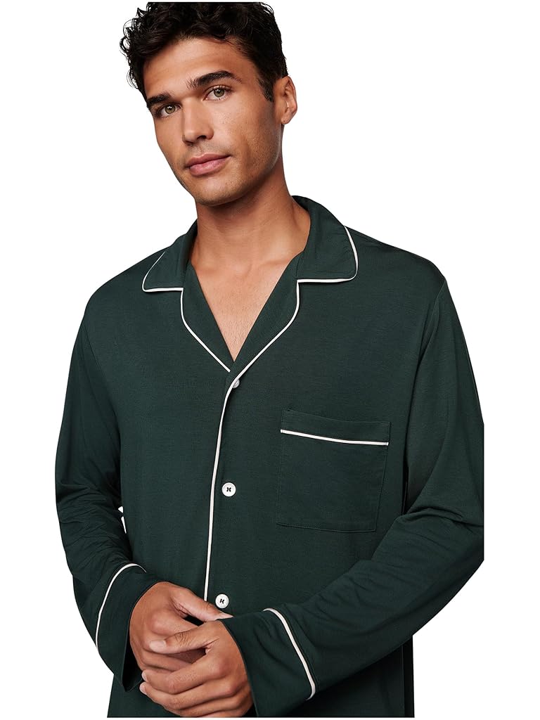 Black Eberjey The William Modal Long PJ Set
